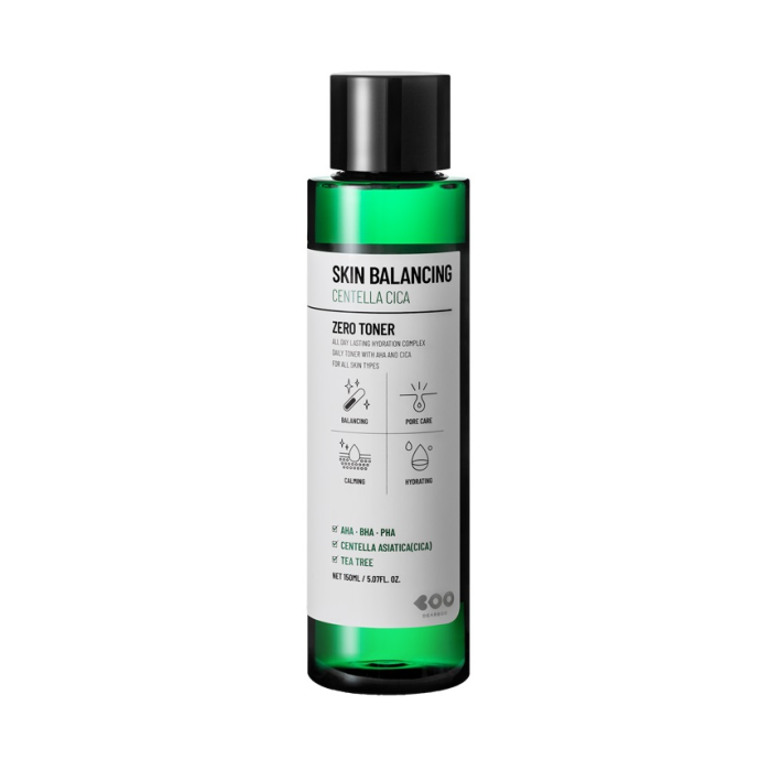 DEARBOO Skin Balancing Centella Cica Zero Toner