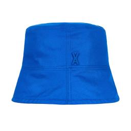Stud Drop Over Fit Bucket Hat Blue