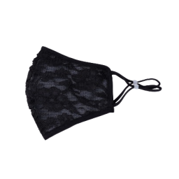 Airy Lite Lace Mask Black