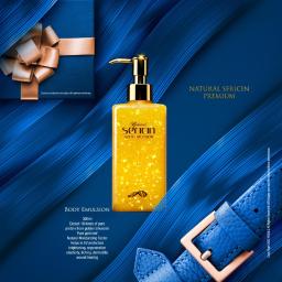 Natural sericin protein body lotion