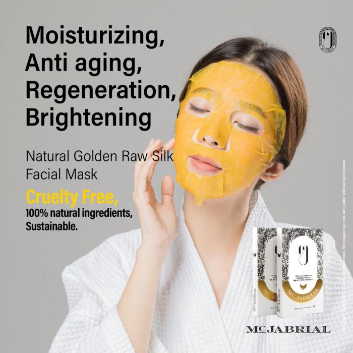Mc. JABRIAL Vitalize Sericin Concentrate Silky Face Mask