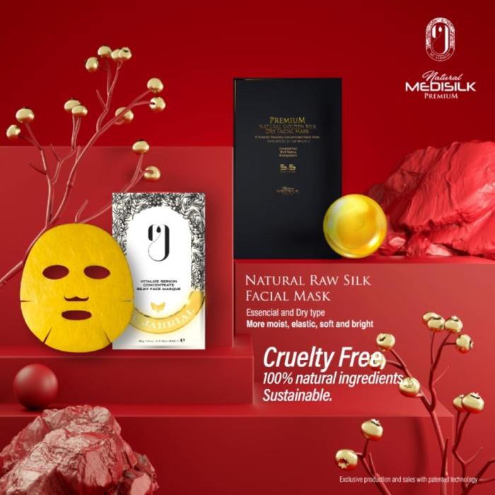 Mc. JABRIAL Vitalize Sericin Concentrate Silky Face Mask