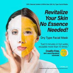 Mc. JABRIAL Vitalize Sericin Concentrate Silky Face Mask