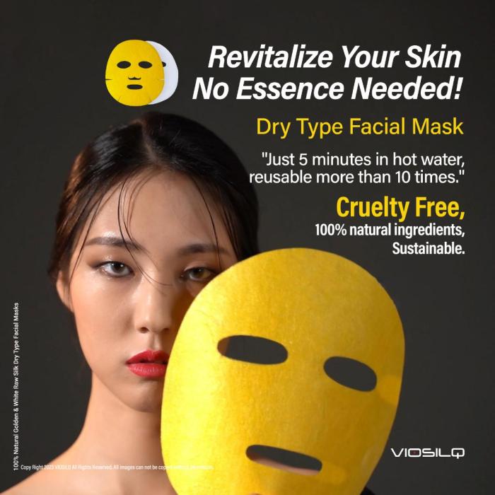 Mc. JABRIAL Vitalize Sericin Concentrate Silky Face Mask