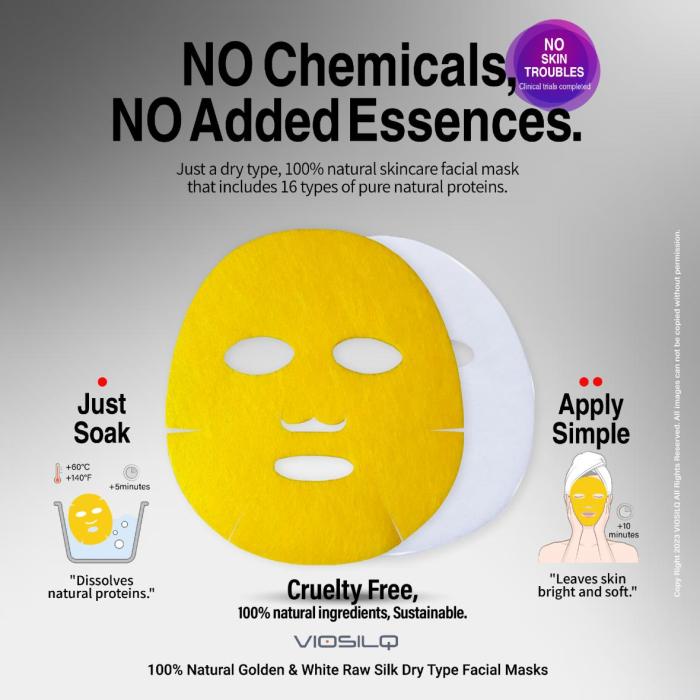 Mc. JABRIAL Vitalize Sericin Concentrate Silky Face Mask