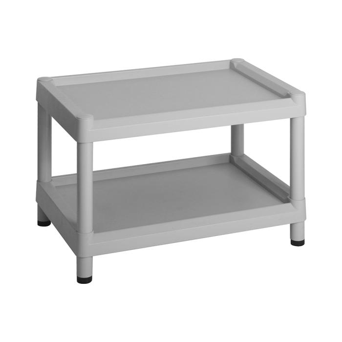 ikea hemnes side table with top and shelves