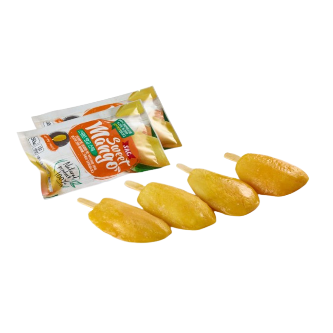 frozen mango popsicles