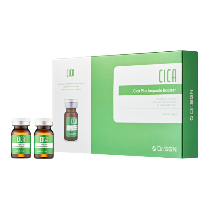 cica cbd oil in a box and bottles