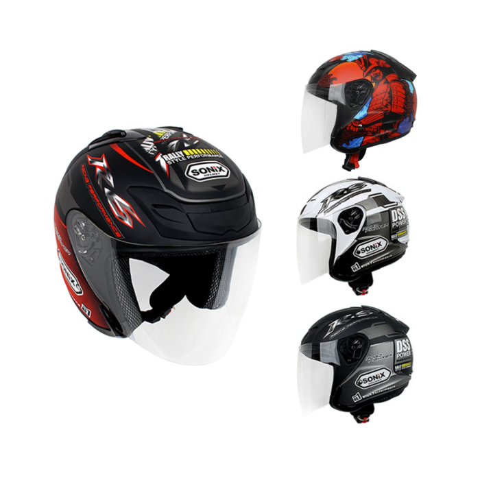 a safety helmet with sufficient horizons
a safety helmet that is not obstructed by wind pressure
a safety helmet that does not impede one's hearing
a safety helmet with shock absorption
a safety helmet that does not come off easily and is secured
a light safety helmet