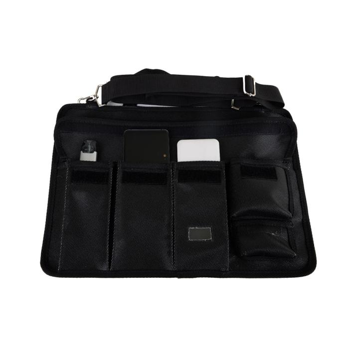 black laptop bag