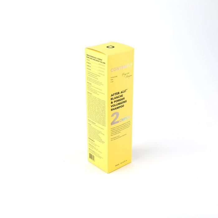 CONTENTLY AFTER ALL!   BLANCHE & POWDER VOLUMIZING SHAMPOO