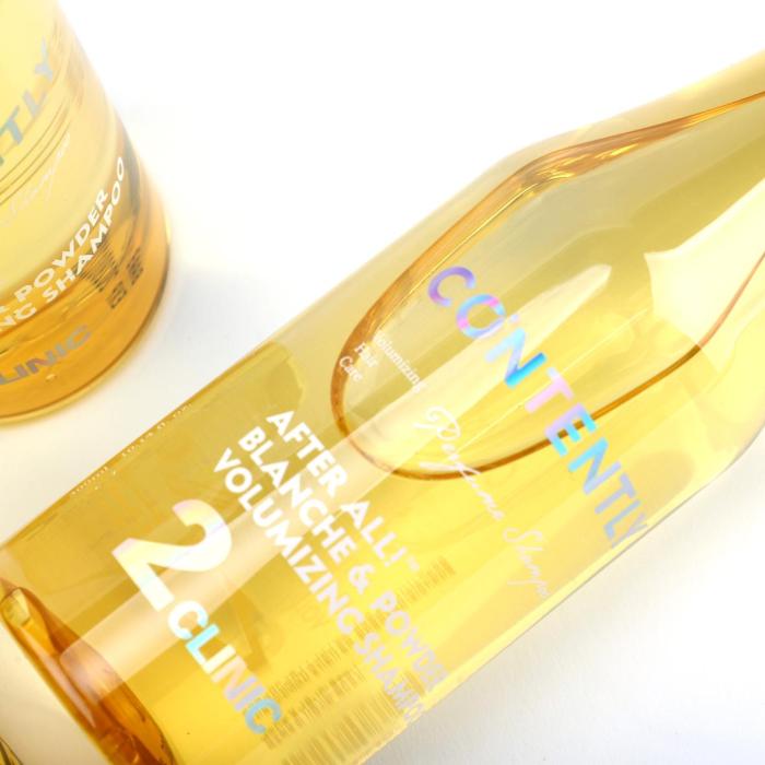 CONTENTLY AFTER ALL!   BLANCHE & POWDER VOLUMIZING SHAMPOO
