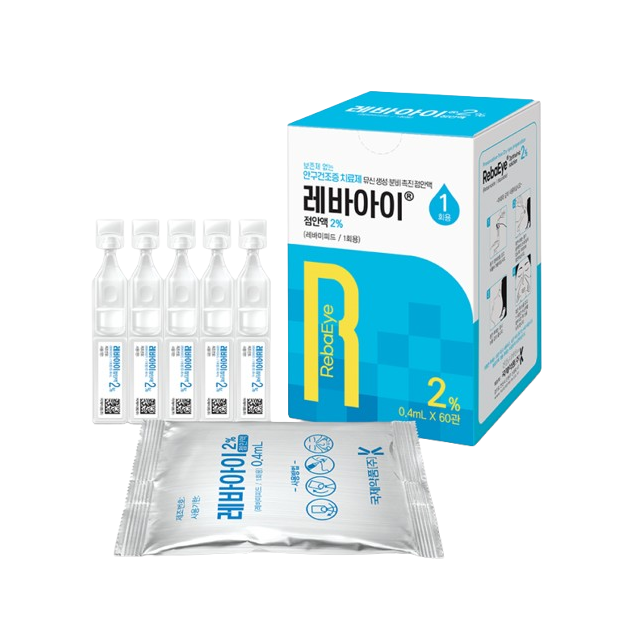 RebaEye ophthalmic solution 2% (Single Dose 0.4mL x 60container)