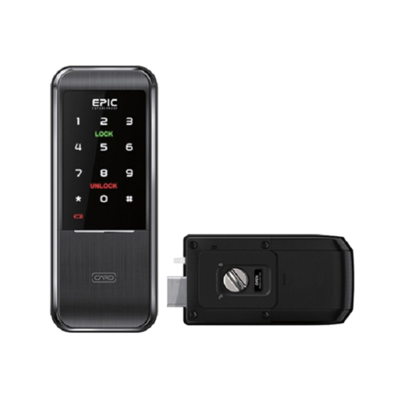 Smart IoT  Digital Door Lock Keyless EPIC TRIPLEX