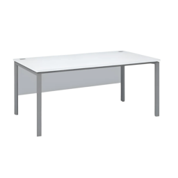 white desk