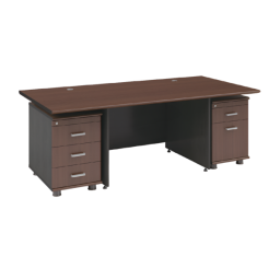 desk with hutch
