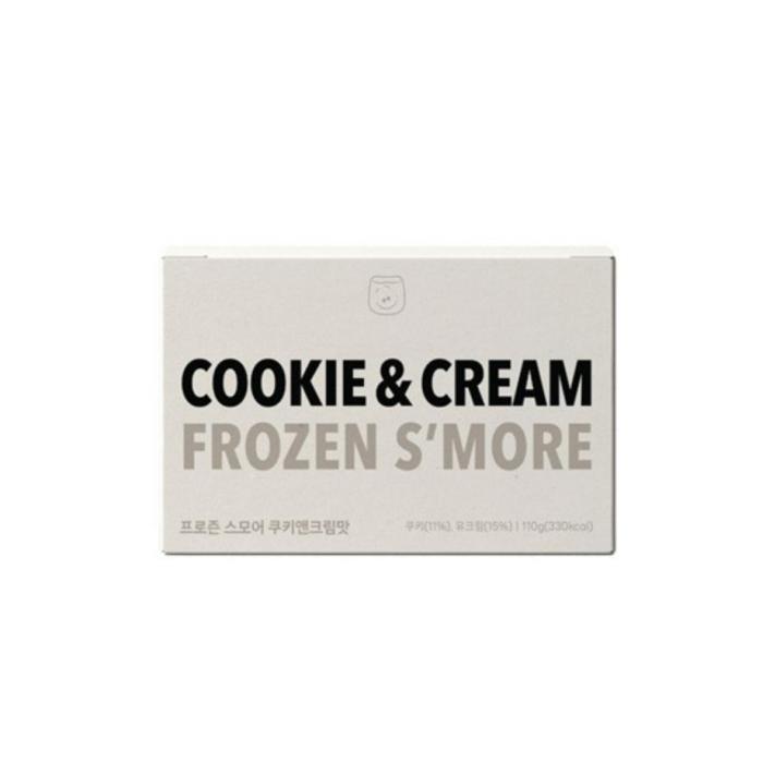 cookie and cream frozen s'more