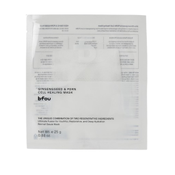 Packed with Ginseng Seed Oil and Ginseng Water, enhanced with PDRN to accelerate and deepen skin regeneration — bfou No.1 Mask.