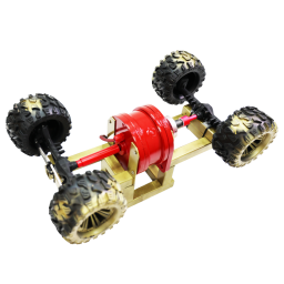 a remote-controlled car