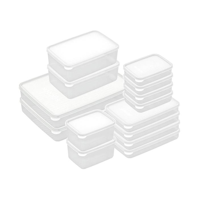white plastic food containers