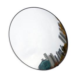 a round mirror