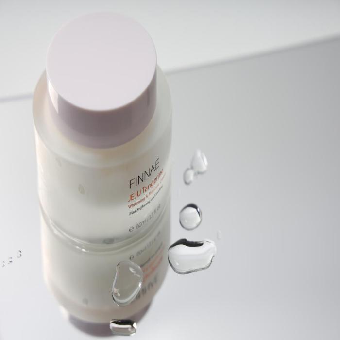 FINNAE Jeju tangerine whitening & moisture cream
