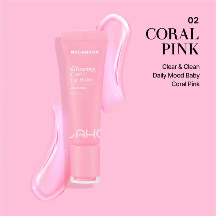 Billlie x Nolahour Glowing Color Lip Balm 10g K-pop collaboration(Coral Pink)