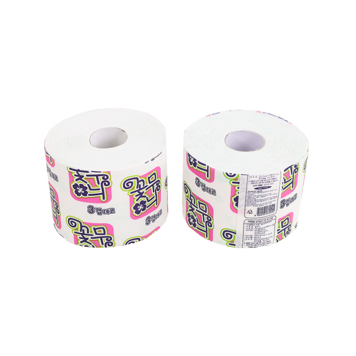 Toilet Paper 10 rolls of flower pattern