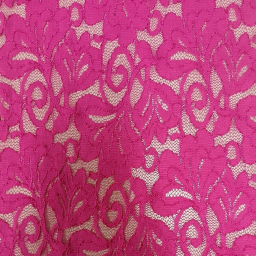 64%NYLON 30%POLYESTER, 2%SPAN RASCHEL LACE 52/54" 185G/YD