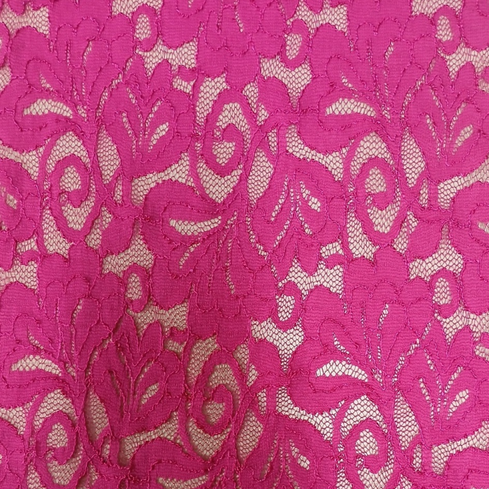 64%NYLON 30%POLYESTER, 2%SPAN RASCHEL LACE 52/54" 185G/YD