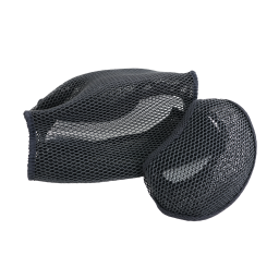 Cooling seat cover for motorcycle made of 3D mesh material