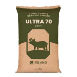 ULTRA 70 is packaged in 20kg bags.