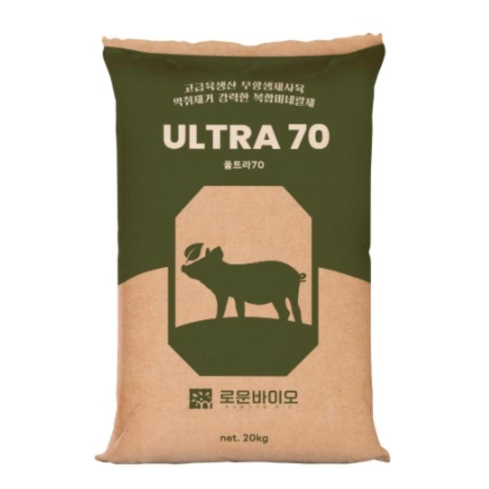 ULTRA 70 is packaged in 20kg bags.