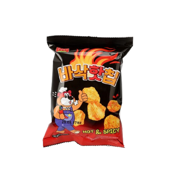 hot spicy potato chips