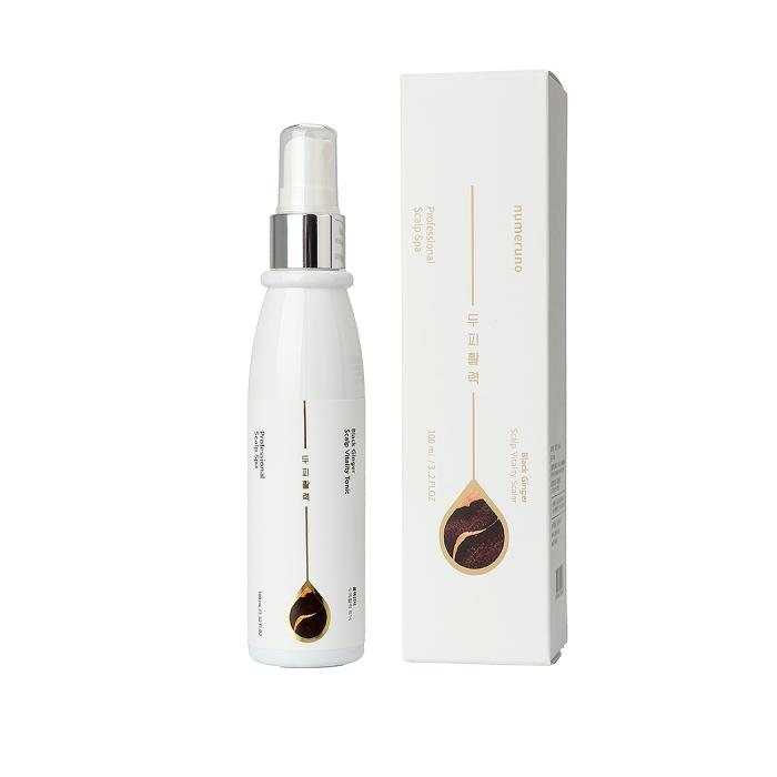 the product box and the bottle