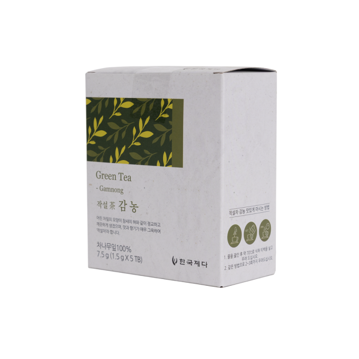 green tea bags