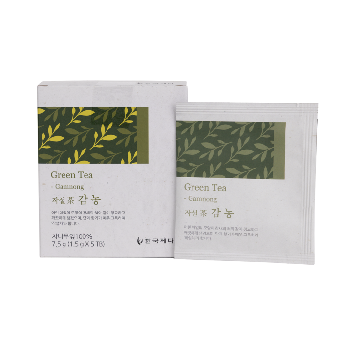 green tea bags