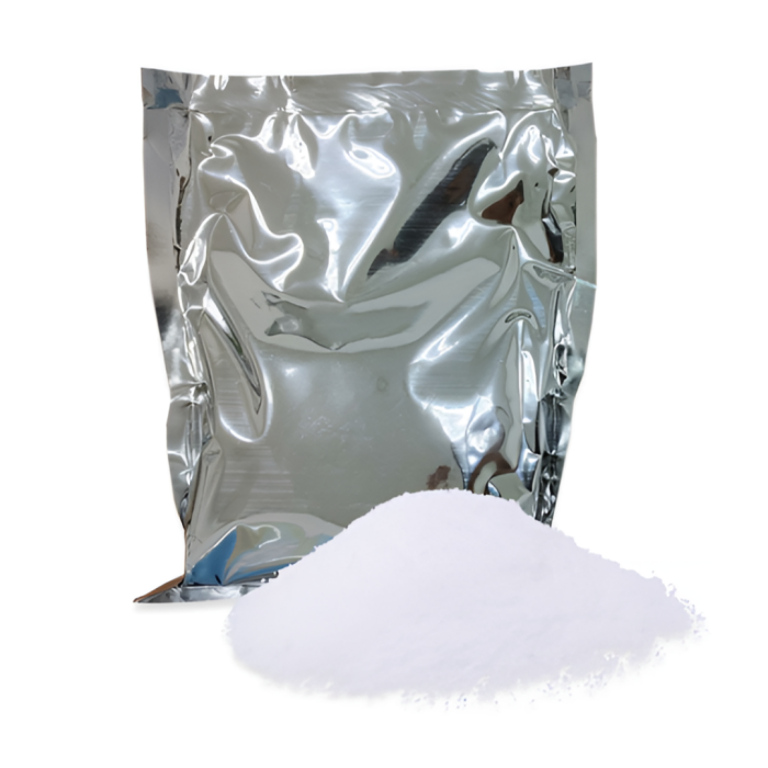 baking soda in a plastic bag