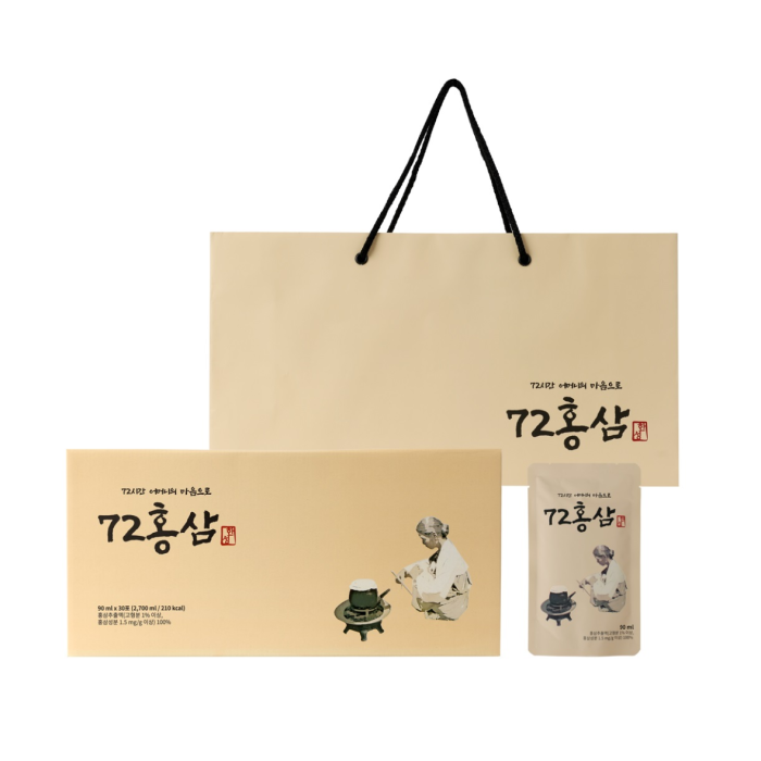 the gift bag and gift box