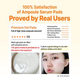 100% Satisfaction of Ampoule Serum Pads Proved by Real Users