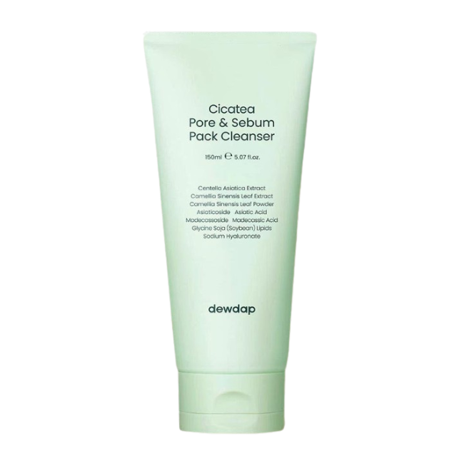 A 2-in-1 product combining cleanser and mask, effectively removes sebum and impurities from pores, leaving the skin moisturized and mildly acidic even after rinsing