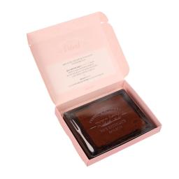 the blusher and lip gloss in a pink box
