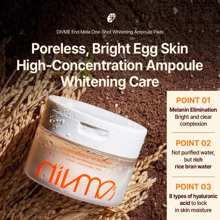 - Provides nutrition and moisture to the skin with 76% of rice bran water, not purified water
- Rice bran and galactomyces that balance moisture and nutrition.