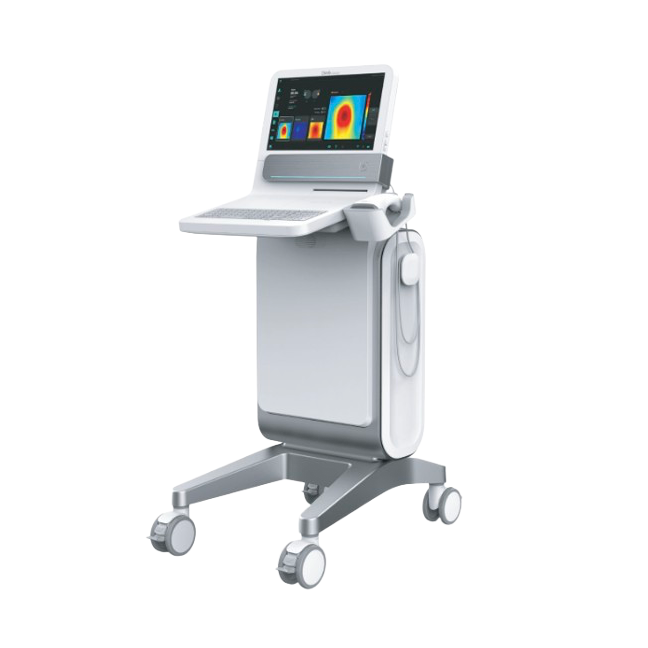 SenoVue is a breast cancer imaging device for rapid breast lesion differentiation. It is quantitative and intuitive, non-invasive and radiation-free, and easy to use–helping breast cancer risk assessment.