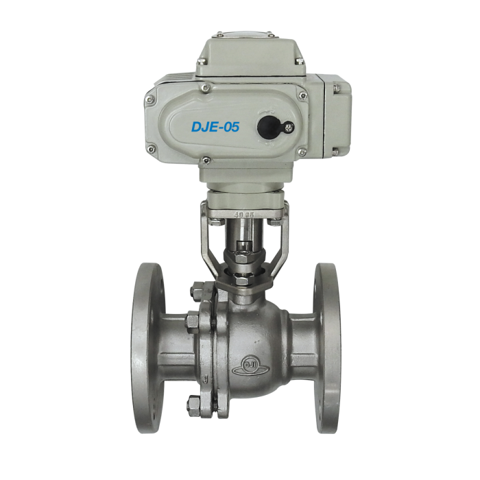 2-Way Electric Ball Valve - Flange Type