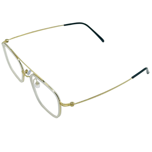 Thin Stainless steel metal w/TR-90 Plastic Rim insert frame