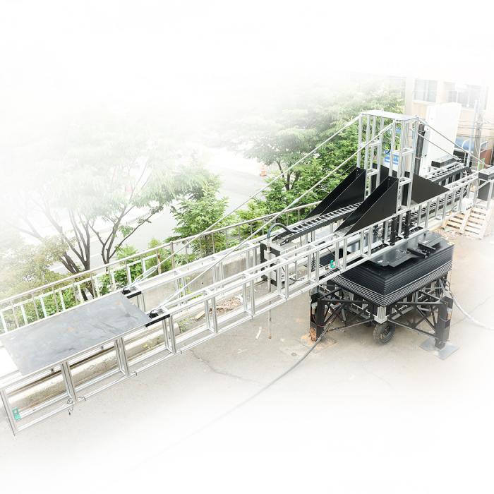 This system enables on-site 3D printing of structures up to 113 square meters in size