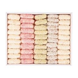 a box of assorted biscuits