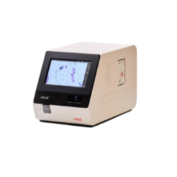 A blood and cancer diagnostic solution that integrates AI, bio-cartridge, and hardware technologies.