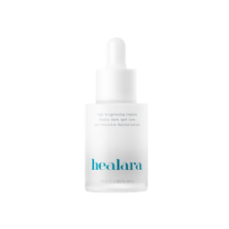 A high-performance brightening serum designed for sensitive skin, featuring a vegan, Halal-certified, and clean beauty formula. Powered by Healara VG Vulgaris, niacinamide, and tranexamic acid, this advanced serum targets both surface dark spots and deep-rooted melanin for visible dual-action brightening results. Clinically tested to improve skin tone across five facial zones—including stubborn under-eye pigmentation—it visibly enhances overall brightness, tone, and clarity. Delivers intense hydration while gently improving both light and deep melasma, revealing a more radiant and even complexion. Dermatologically tested and proven safe for sensitive skin.